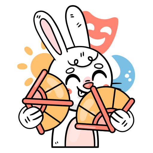 lapin gratuit sticker