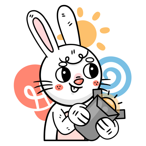 lapin gratuit sticker lapin gratuit sticker