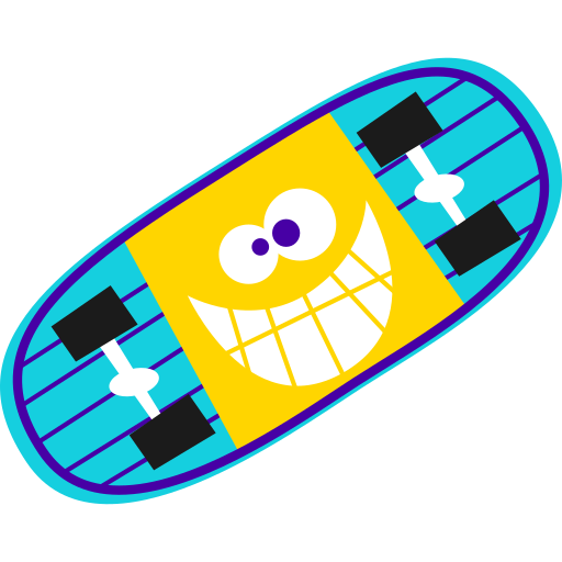 patineta gratis sticker