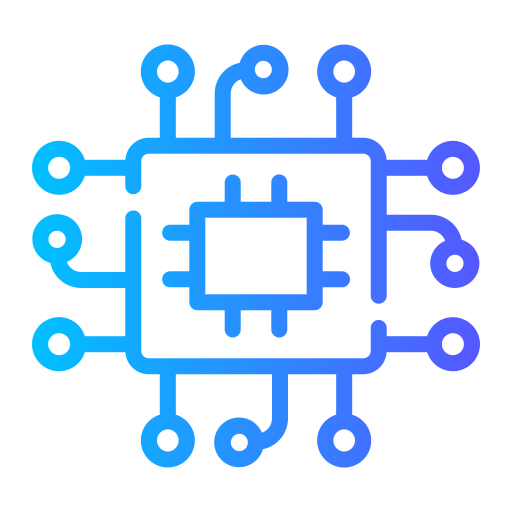 Processor Generic Gradient icon