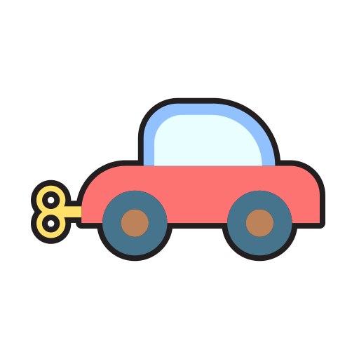 Car Toy Generic Outline Color icon