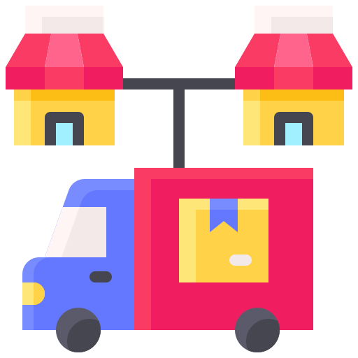 Distribution free icon