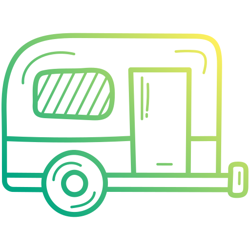 Camper van free icon