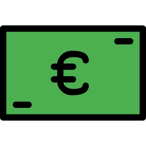 euro icono gratis