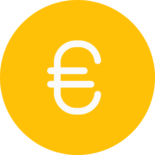 euro icono gratis