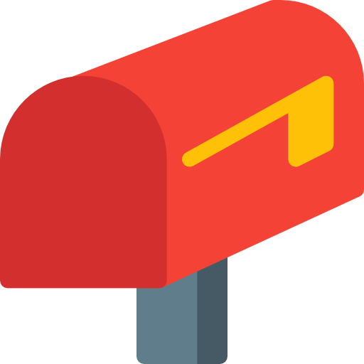 Mailbox Pixel Perfect Flat icon