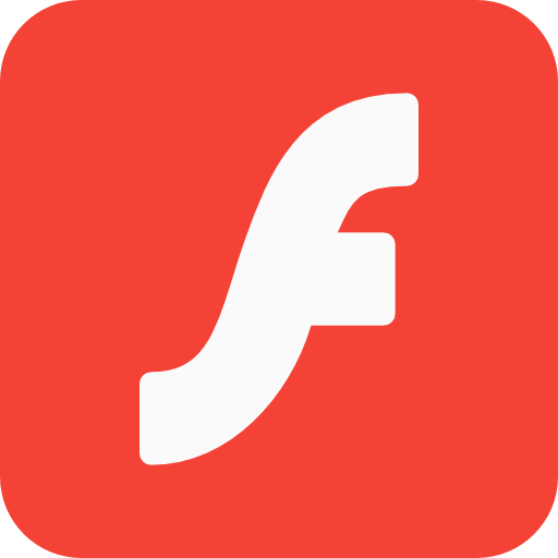 Adobe flash player - Free logo icons