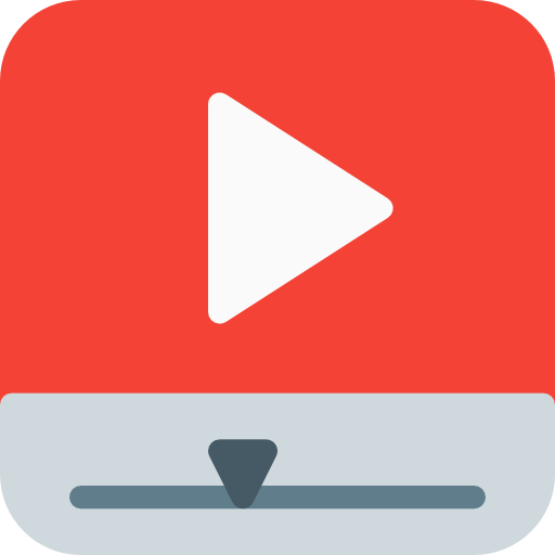 reproductor de video icono gratis