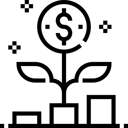 crecimiento icono gratis