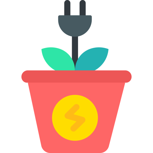 energía ecológica icono gratis