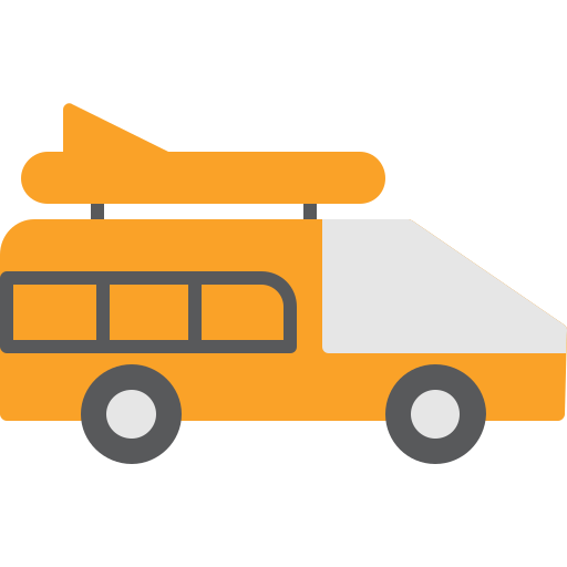 autocaravana icono gratis