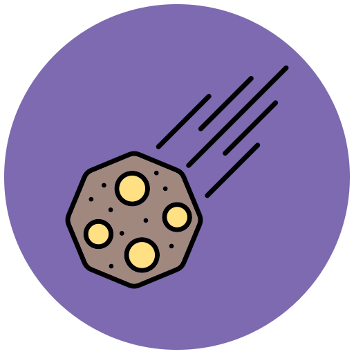 asteroide icono gratis