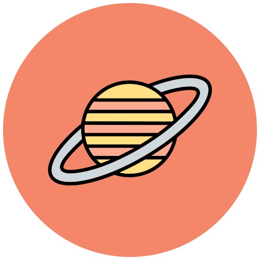 saturno icono gratis