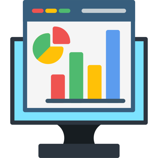 Web analytics Generic Flat icon