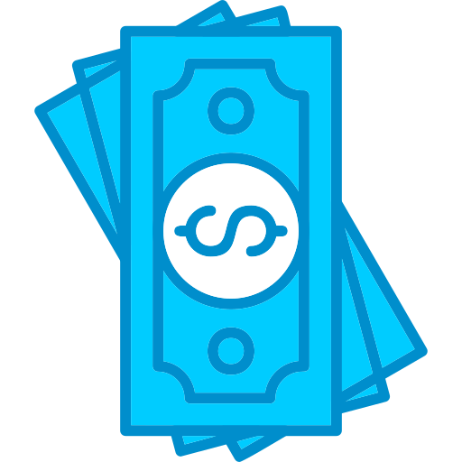 Money Generic Blue icon