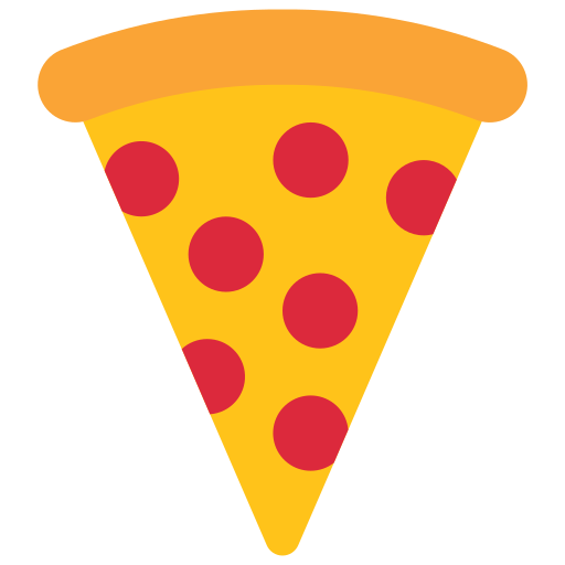 porción de pizza icono gratis