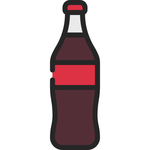botella de soda icono gratis