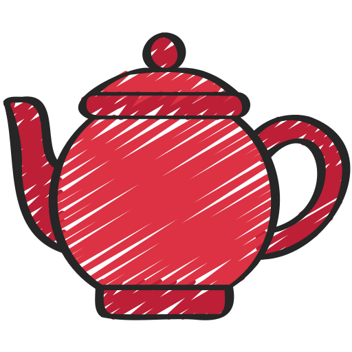 Tea pot Juicy Fish Sketchy icon