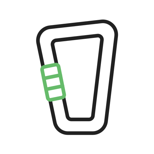 mosquetón icono gratis