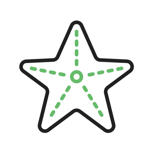 Starfish free icon