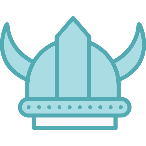 casco vikingo icono gratis