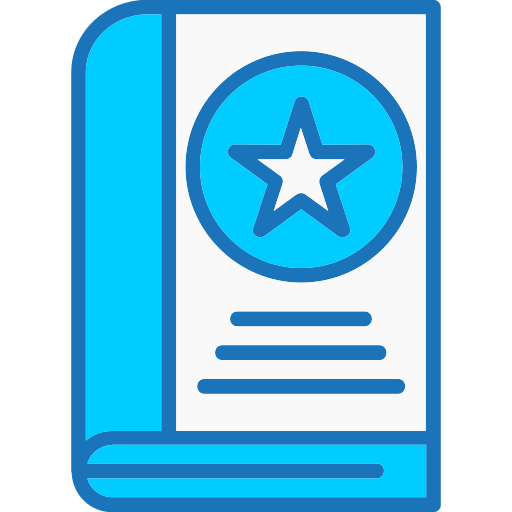 Spell book Generic Blue icon