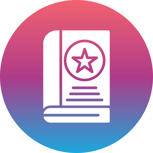 Spell book Generic Flat Gradient icon