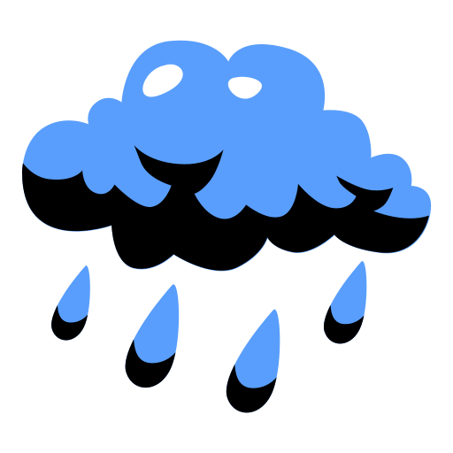 lluvia gratis sticker