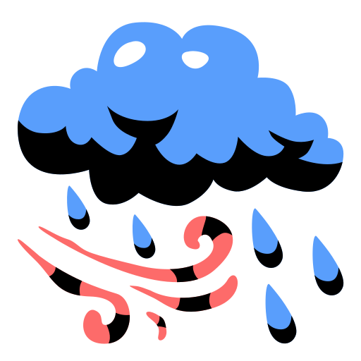 lluvia gratis sticker