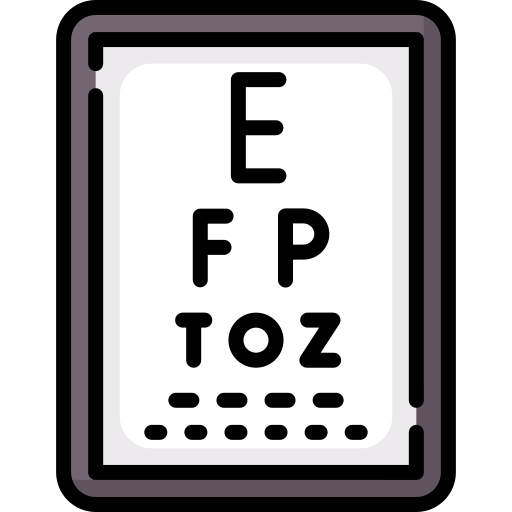 examen de ojos icono gratis