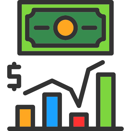 Revenue Generic Outline Color icon