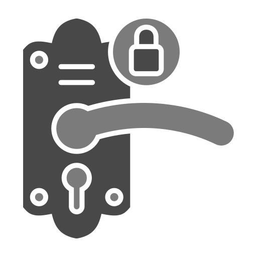 Door lock - Free security icons