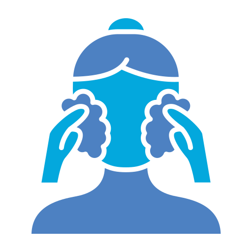 tratamiento facial icono gratis