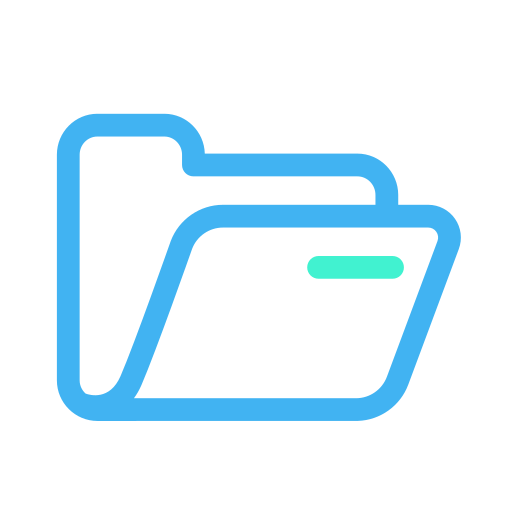 Folder management - free icon