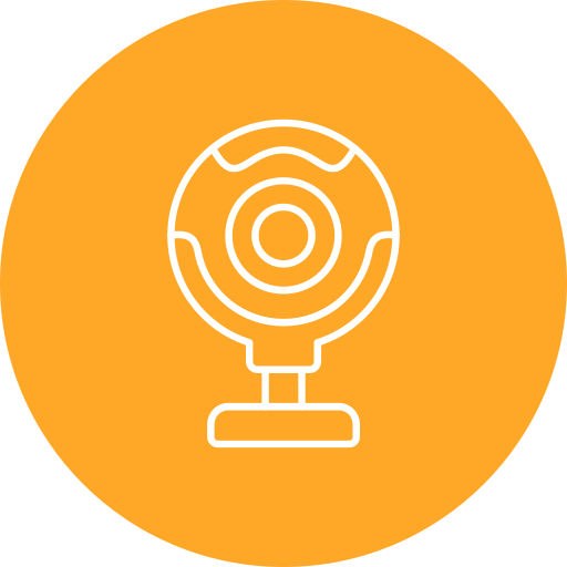 cámara web icono gratis