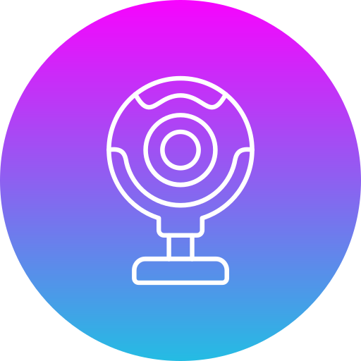 cámara web icono gratis
