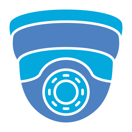 Cctv Generic Blue Icon