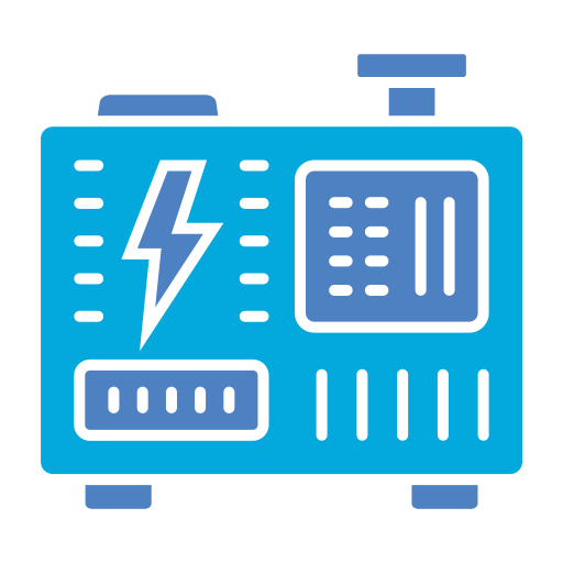 Electric generator free icon