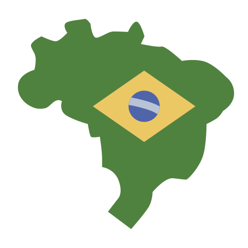 Brazil - Free maps and location icons