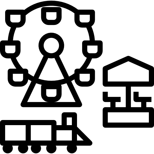 rueda de la fortuna icono gratis