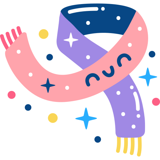 Écharpe gratuit sticker Écharpe gratuit sticker