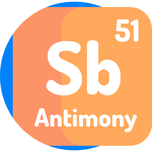 Antimony free icon Antimony free icon