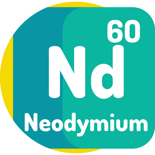 Neodymium free icon Neodymium free icon