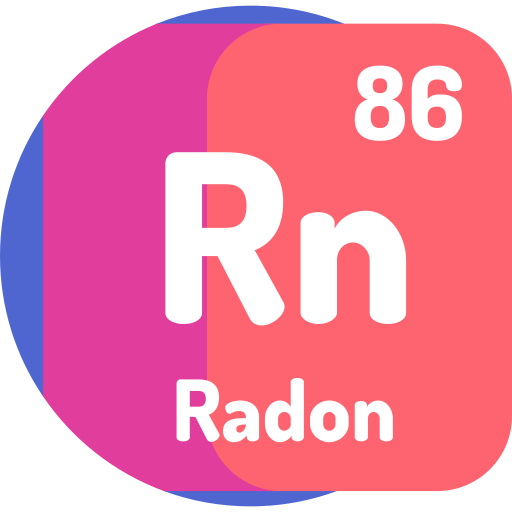 radón icono gratis