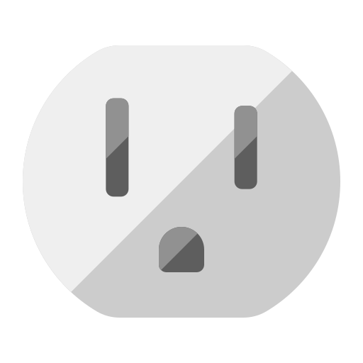 toma de corriente icono gratis