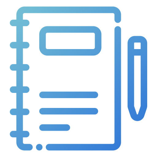 Notebook Generic Gradient icon