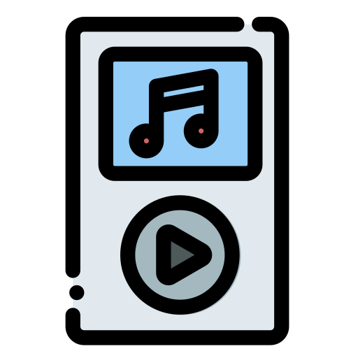 reproductor de música icono gratis