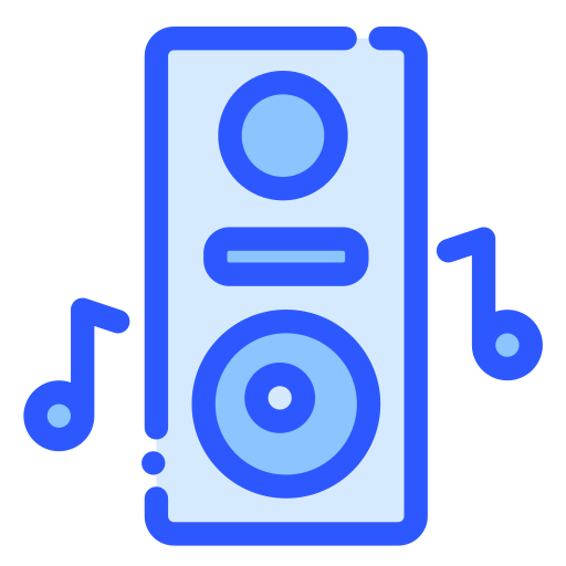 altavoz icono gratis