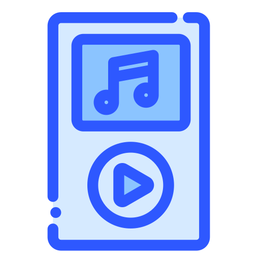 reproductor de música icono gratis