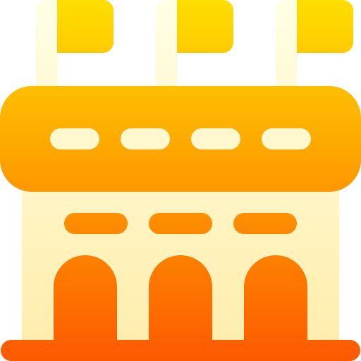 Stadium Basic Gradient Gradient icon